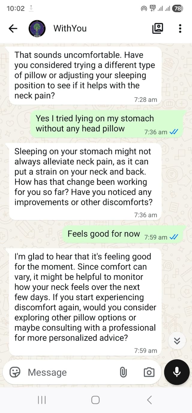 Current Chat